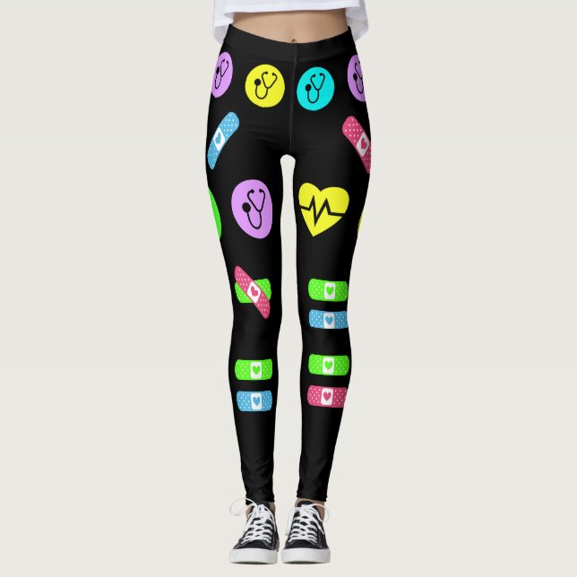 Leggings für den medizinischen Pop der Krankenschw (Vorderseite)