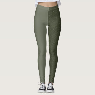 Leggings für die Moosgrüne Teilung (Matte + Grain)