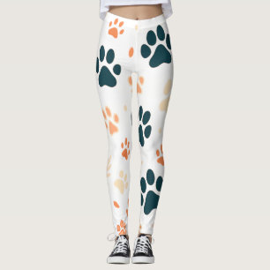 Leggings für die Wiedergabe von Paw Niedliche Hu