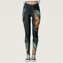 Leggings für digitale Schmetterlinge