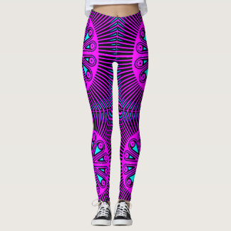 Leggings für farbiges digitales 3D-Design - perfek