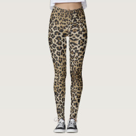 Leggings für Funkleopardrucke