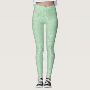 Leggings für grünes Eis