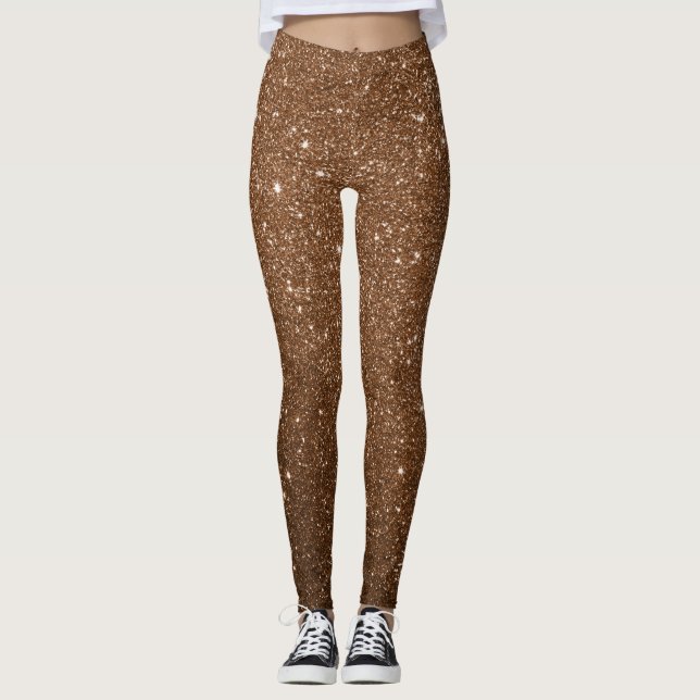 Leggings für Herbst-Glitzer (Vorderseite)