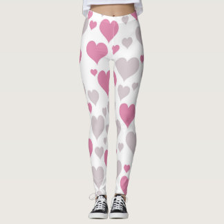 Leggings für Herzdesign