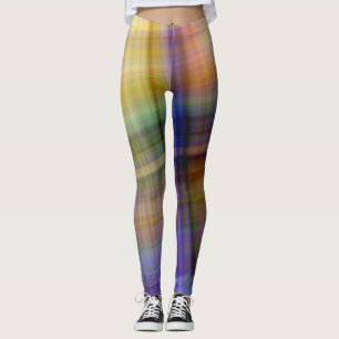 Leggings für karierte Designer