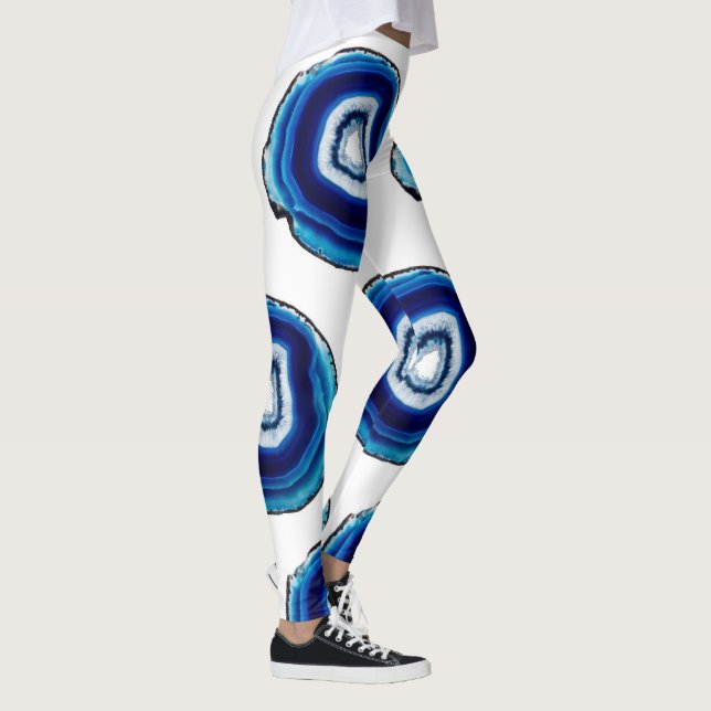 Leggings für Kobaltblauen Geode (Rechts)