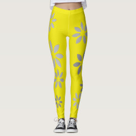 Leggings für künstlerisch-farbige Muster