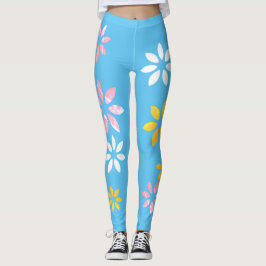 Leggings für künstlerisch-farbige Muster