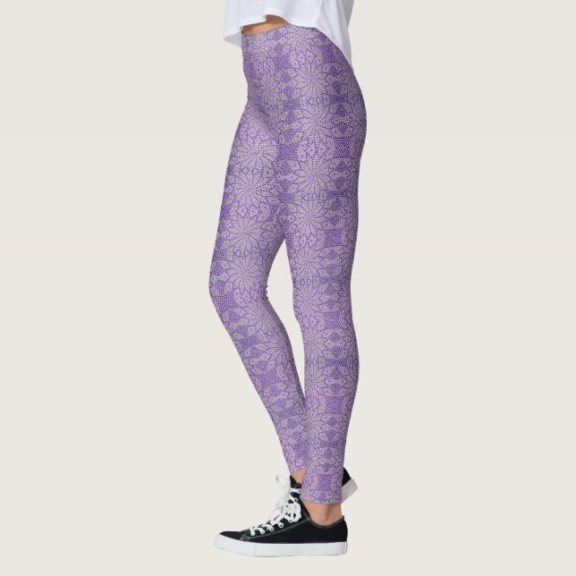 Leggings für lila Crochet Look - HAMbyWG (Links)