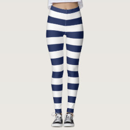 Leggings für Navy Stripes