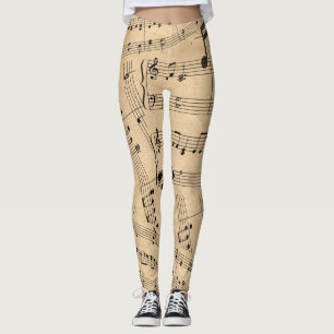 Leggings für Noten