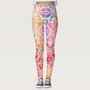 Leggings für Pastelfarben