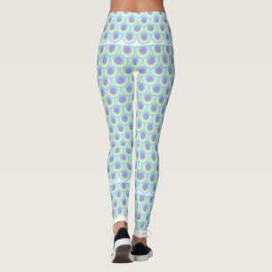 Leggings für Pfauenkgrafik