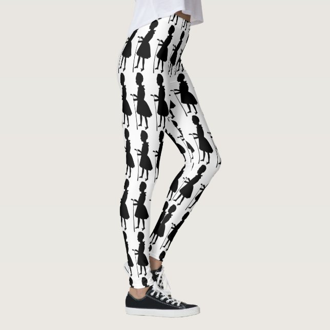 Leggings für Vintage Golfer-Design (Rechts)