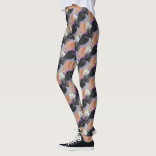 Leggings für Wasserfarben, die Muster wiederholen
