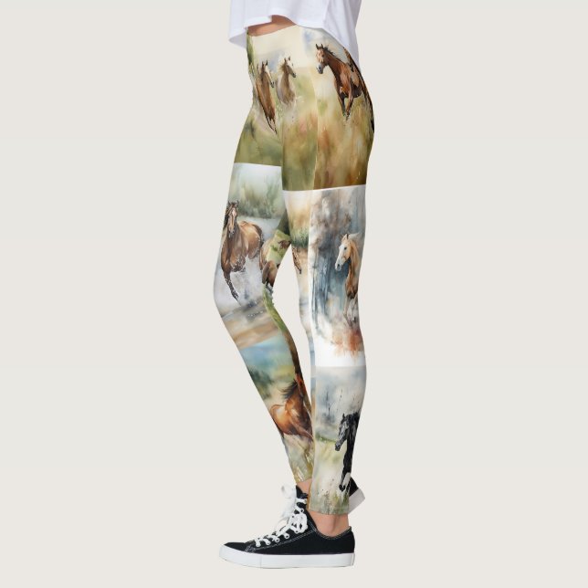Leggings für Wasserfarben - Schöne (Links)