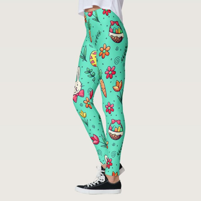 Leggings für weiches Cyan Oaster (Links)