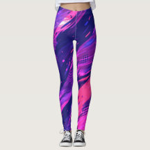 🎨 Futuristic Abstract Purple & Blue Pattern - Bol
