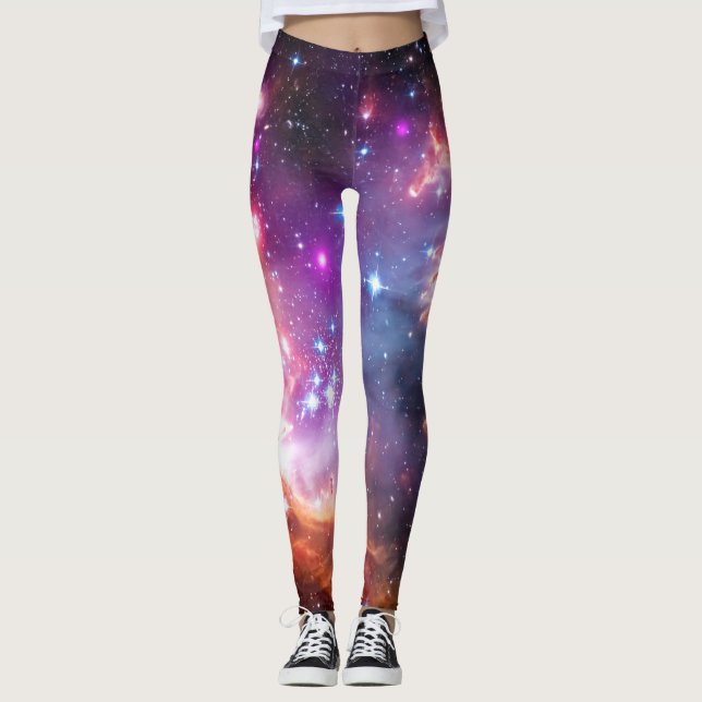 Leggings Galaxie Angélique Falln (Devant)