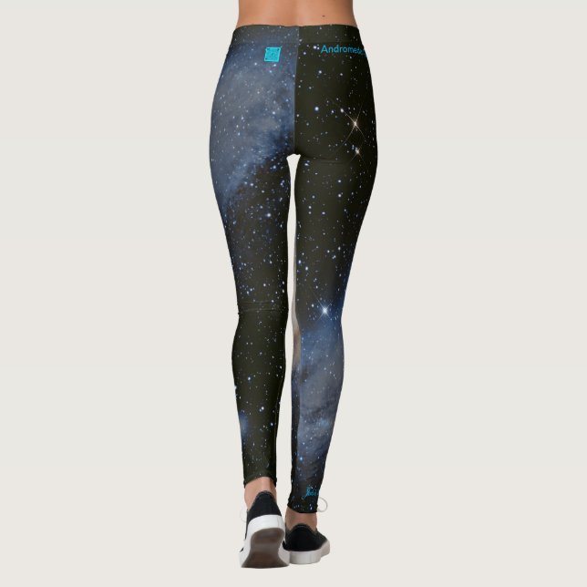 Leggings Galaxie d'Andromède (Dos)