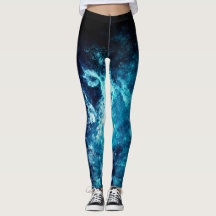 Galaxie de l'espace bleu