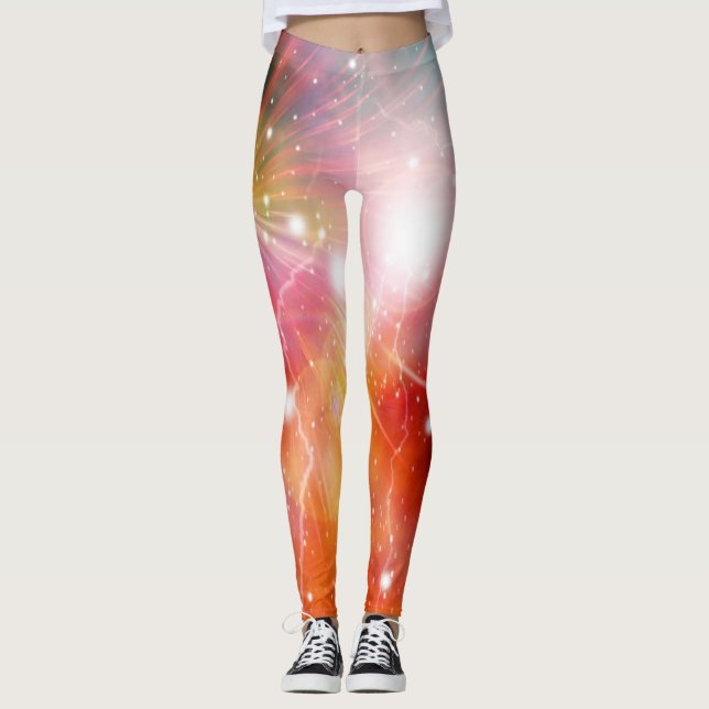Leggings Galaxie moderne #28 (Devant)