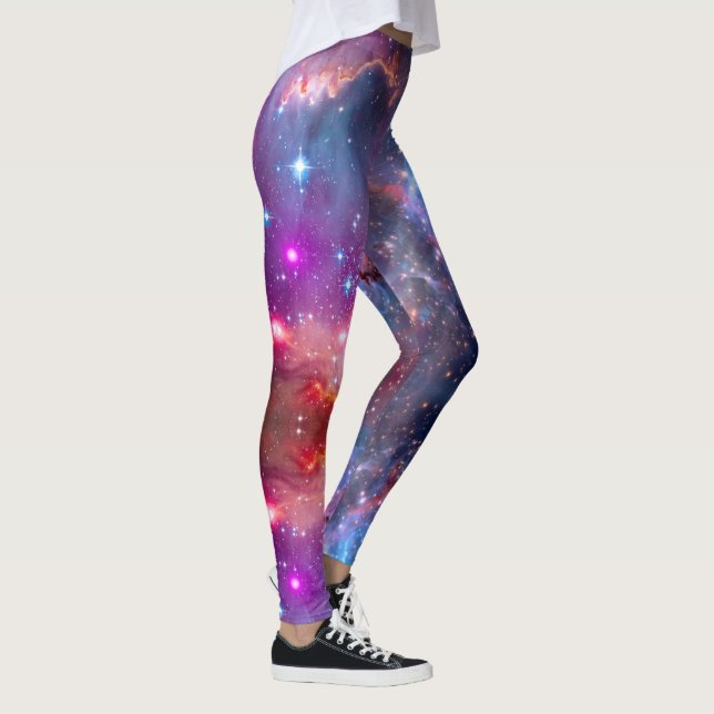 Leggings Galaxie super colorée (Droite)