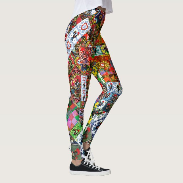 Leggings Galo de Barcelos, Portugal (Droite)