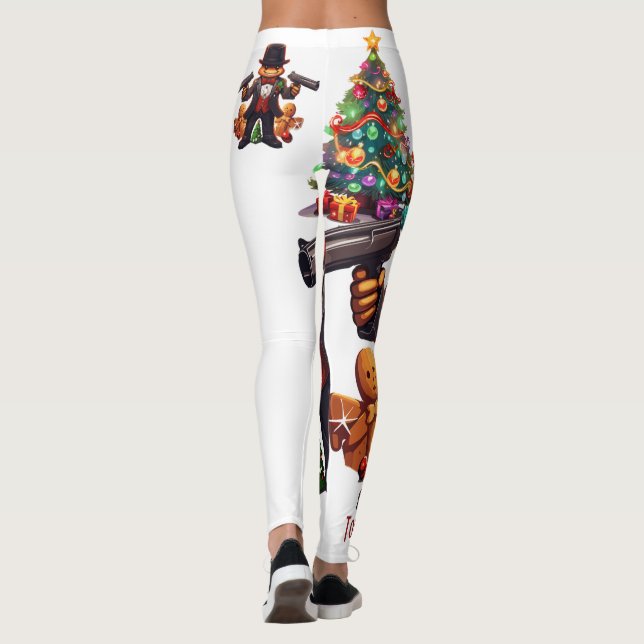 Leggings Gangster en pain d'épices (Dos)