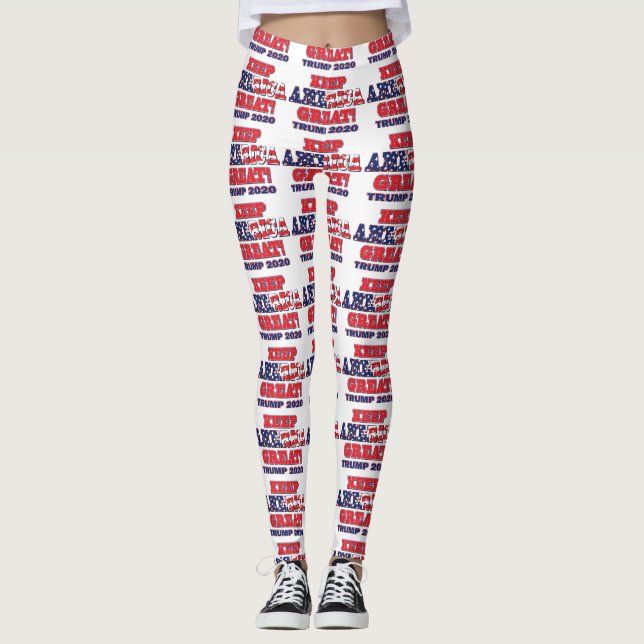 Leggings Gardez grand américain - l'atout 2020 (Devant)