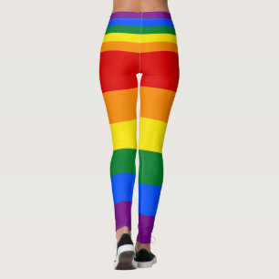 Leggings Gay pride de lesbienne du drapeau LGBT