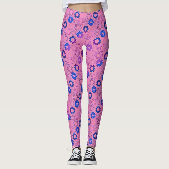 Leggings Gear02b X4x4,5k.nbg Pink BG (Devant)