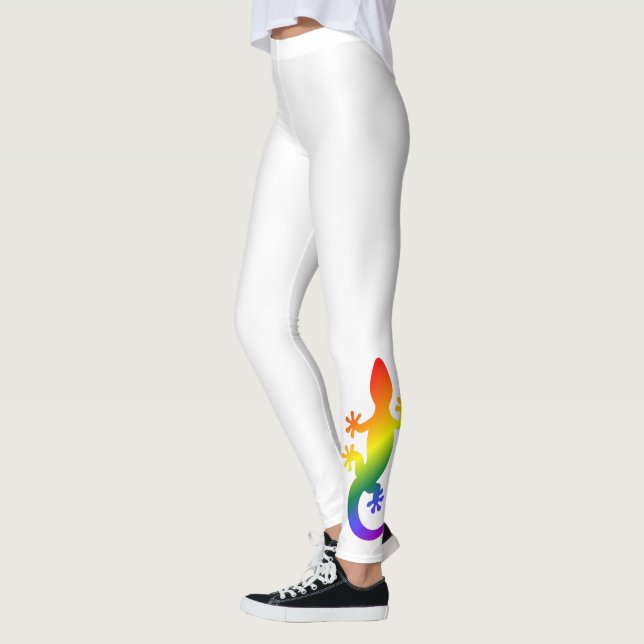 Leggings Gecko rainbow (Links)