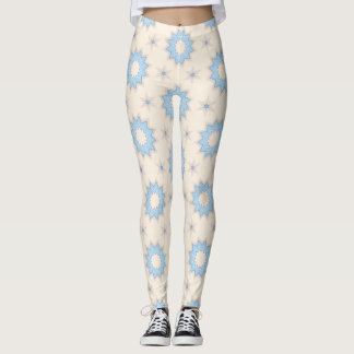 Leggings Géométrie Blue Starburst