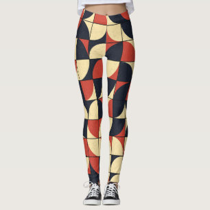 Leggings géométrique Abstraite : art informatique.
