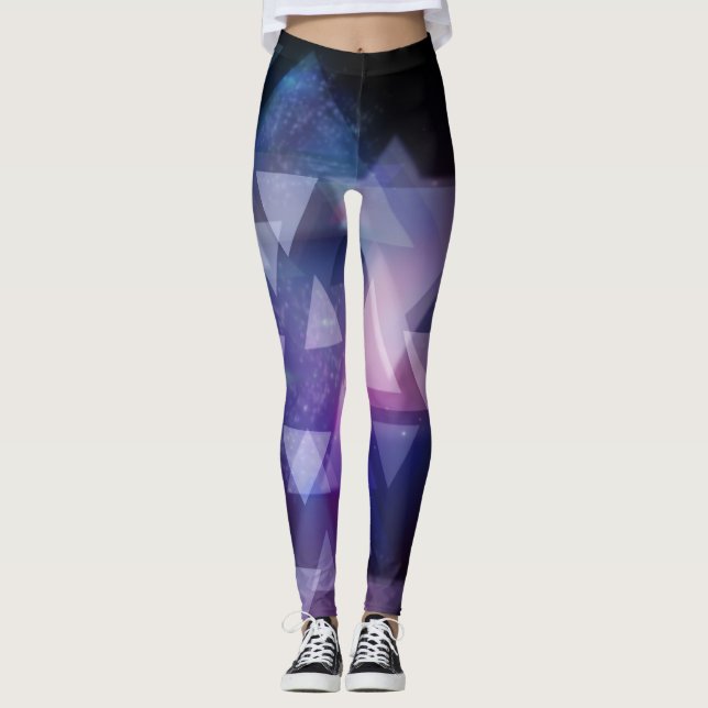 Leggings géométriques (Devant)