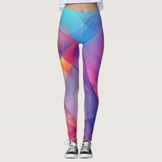 Leggings géométriques colorés