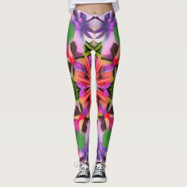 Leggings geometrischer Abstrakter Kunst