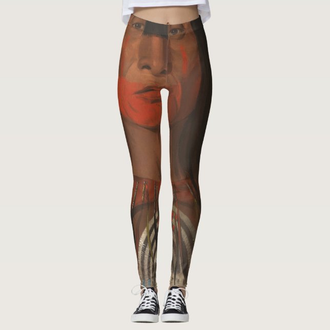 Leggings George Catlin Buffalo Bull's Back Fat 1832 (Devant)