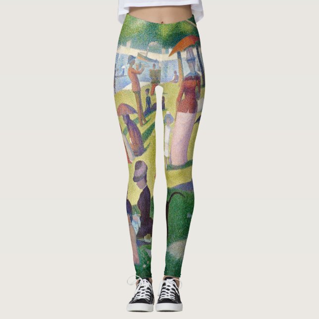 Leggings Georges Seurat - Un dimanche sur La Grande Jatte (Devant)