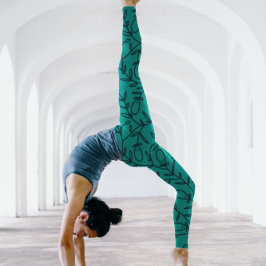 Leggings gestalten lebendige Ocean Patterns