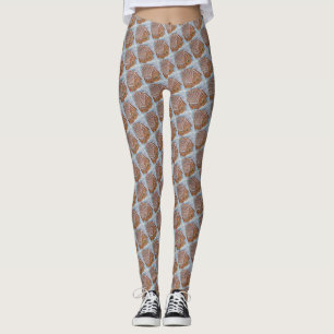 LEGGINGS GINGERBREAD MAISON