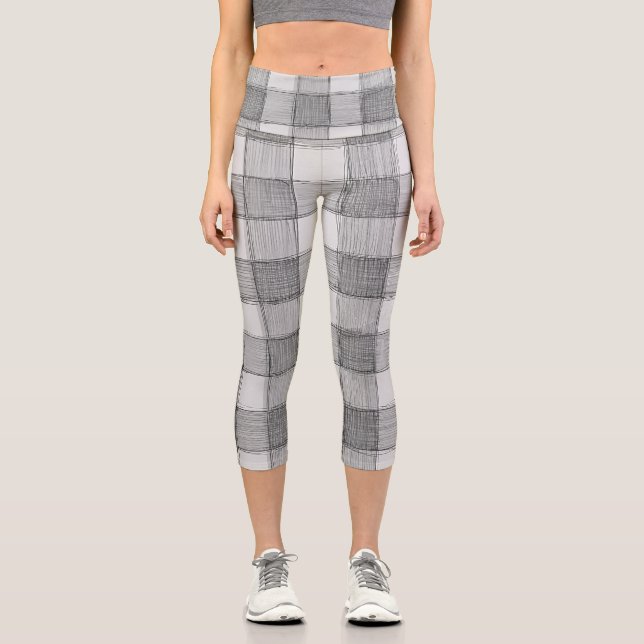 Leggings Gingham Capri (Vorderseite)