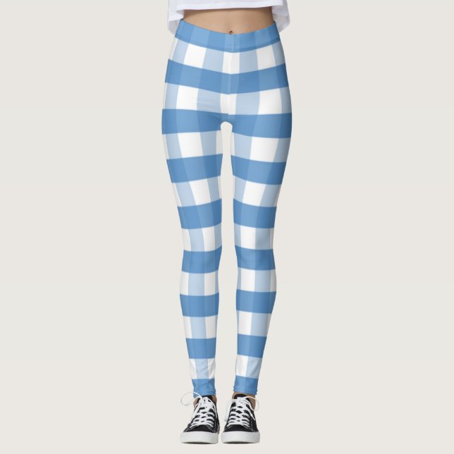 Leggings Gingham- | Zazzle_Growshop. (Devant)