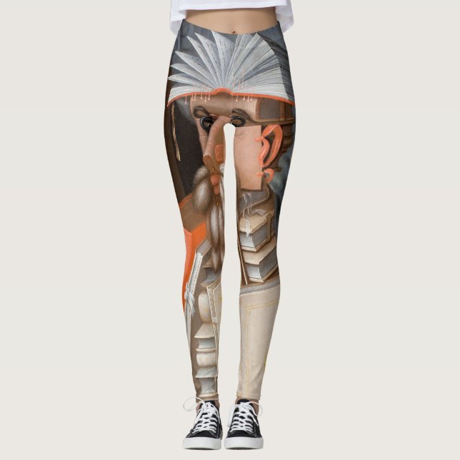 Leggings Giuseppe Arcimboldo - Le Bibliothécaire (Devant)