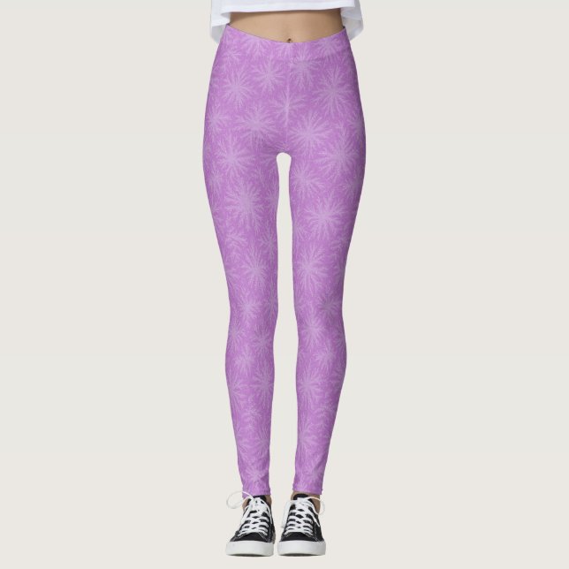 Leggings Glace et givre (Devant)