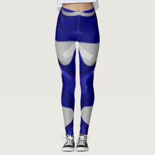 Leggings ~glänzend blau ~ Original