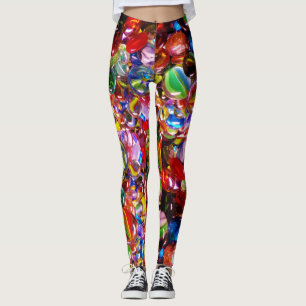 Leggings Glasmarben Crazy Yoga Pants XS bis XL