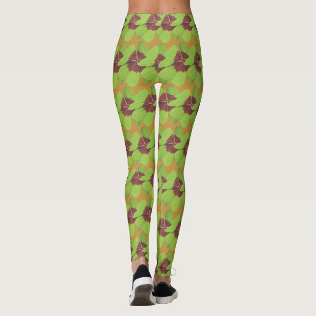Leggings— Glückstag - Kompression Leggings (Rückseite)